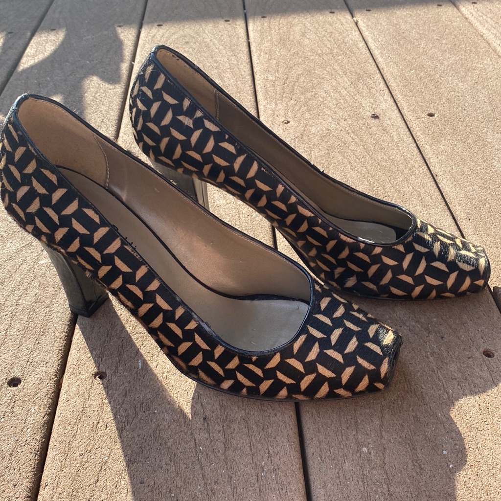 Massimo Baldi Peep Toe Size 10 Heels